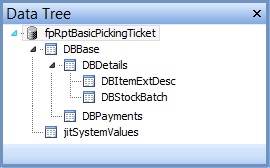 The Picking Ticket basic report (fpRptBasicPickingTicket).