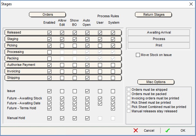 Edit Process Path dialog