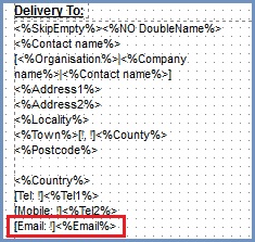 Add Email to the Purchase Order- Basic Reports Delivery Address