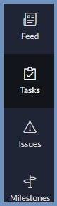 Click on the tasks option